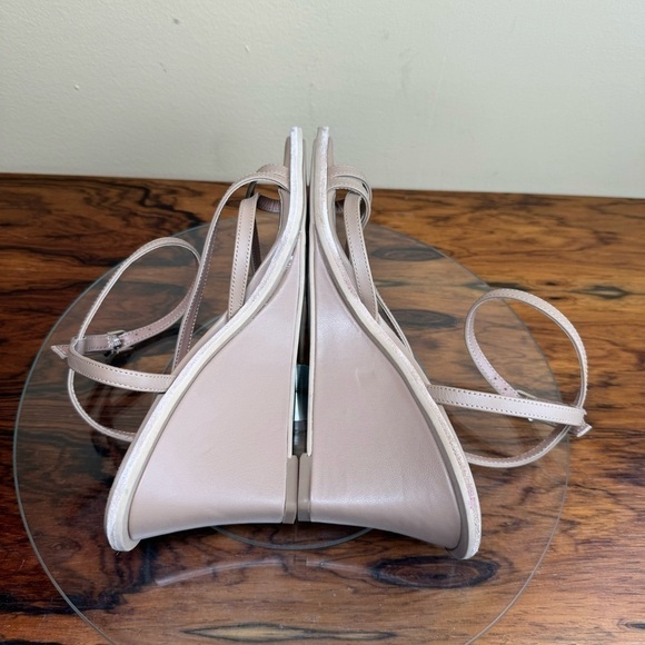 Dolce Vita Gemini Toe Loop Wedge Thong Dress Sandals - cafe leather - Picture 14 of 16